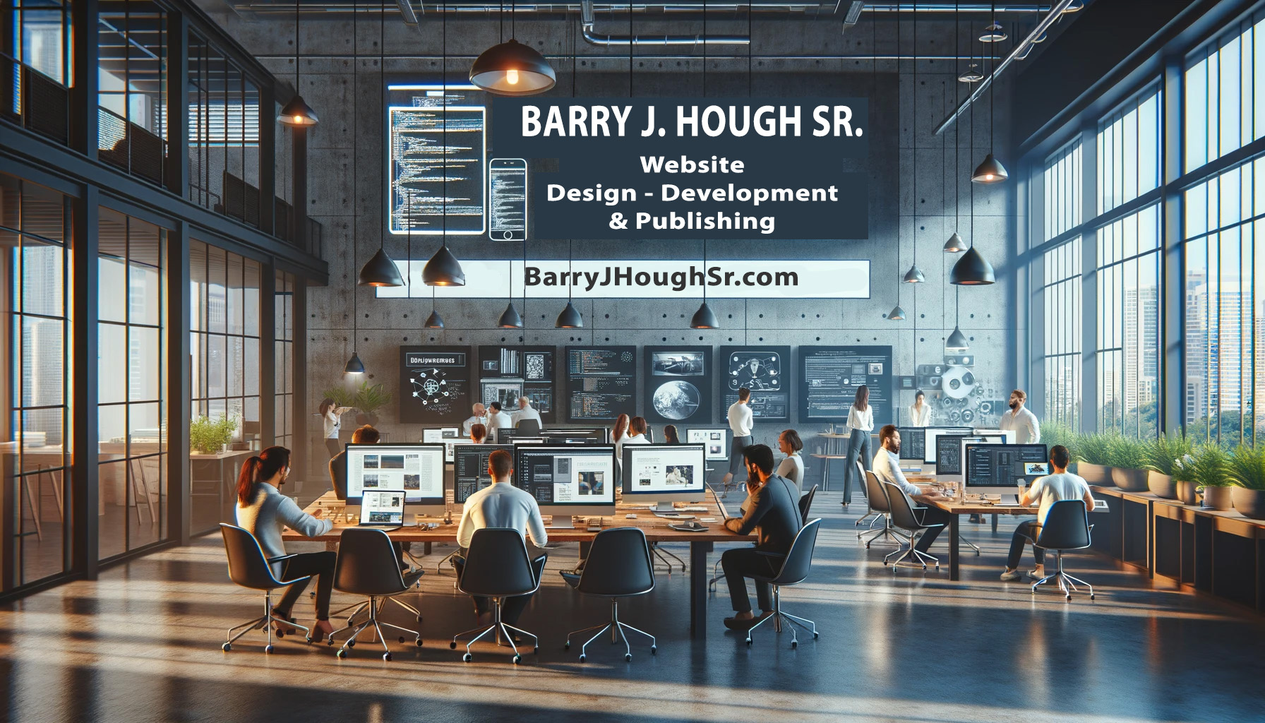 Website Design - Development & Publishing - Barry J. Hough Sr.